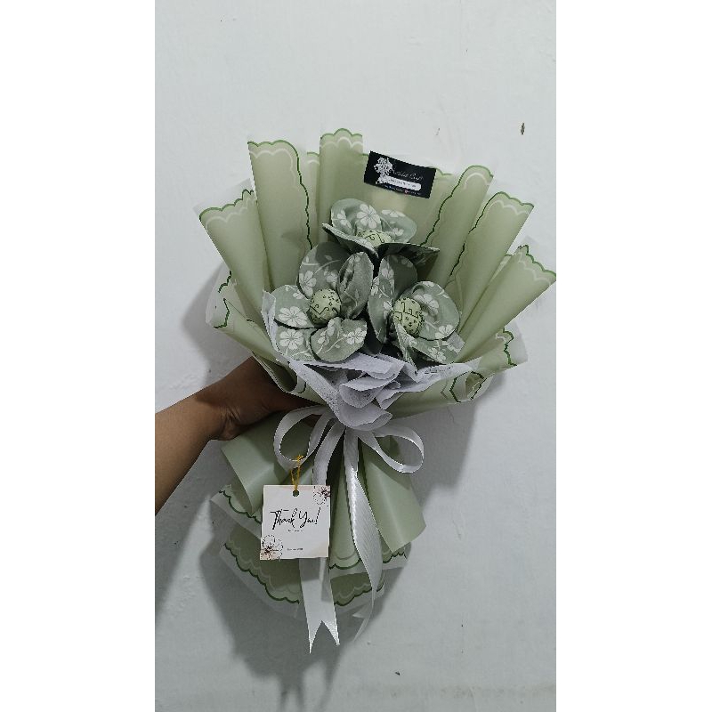 

Buket Hijab Motip