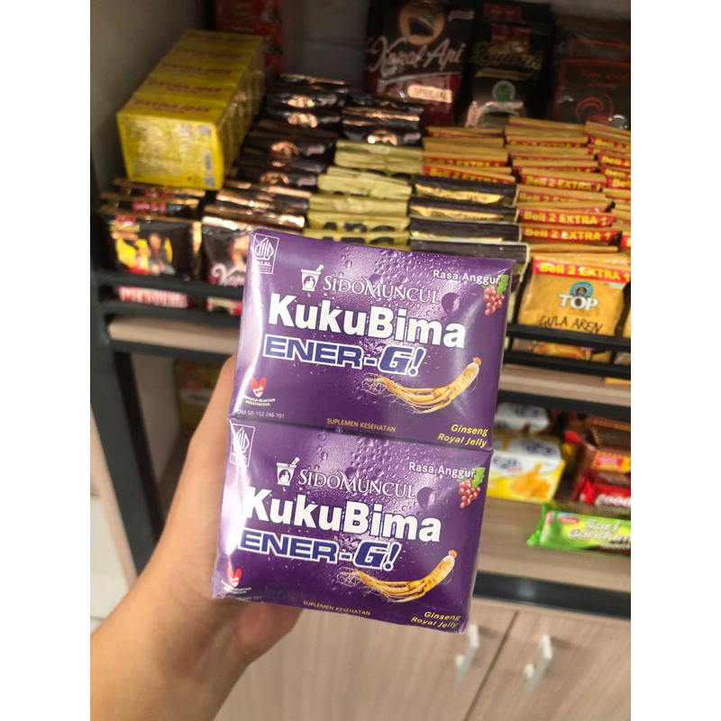 

Kukubima ener-g! sidomuncul rasa anggur (isi 6 scht)