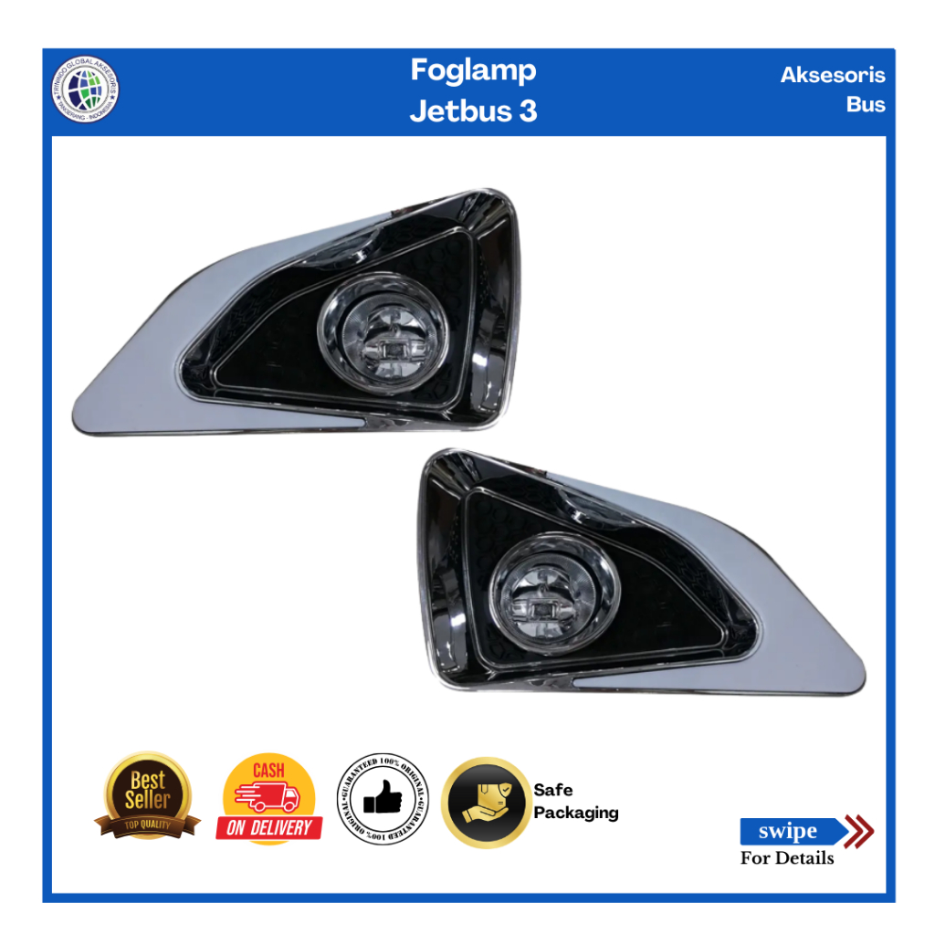 FOGLAMP/LAMPU BUMPER DEPAN JB3/ADIPUTRO JETBUS 3/MODIFIKASI TRUCK[ORI]