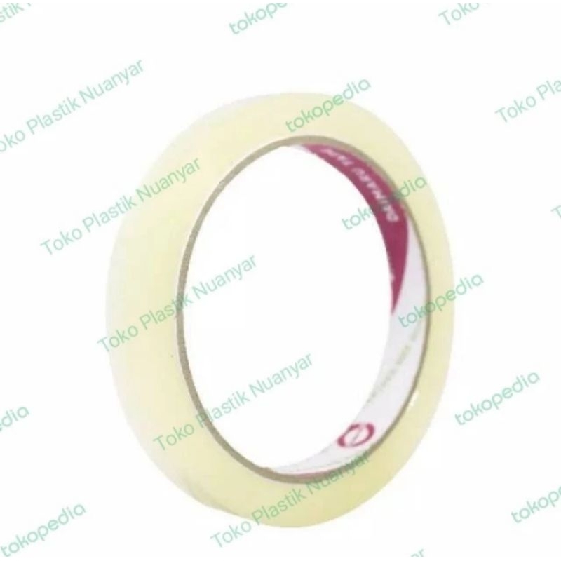 

Selotip / Isolasi / Lakban Bening DAIMARU 1/2 inch / 12 mm x 72 yard