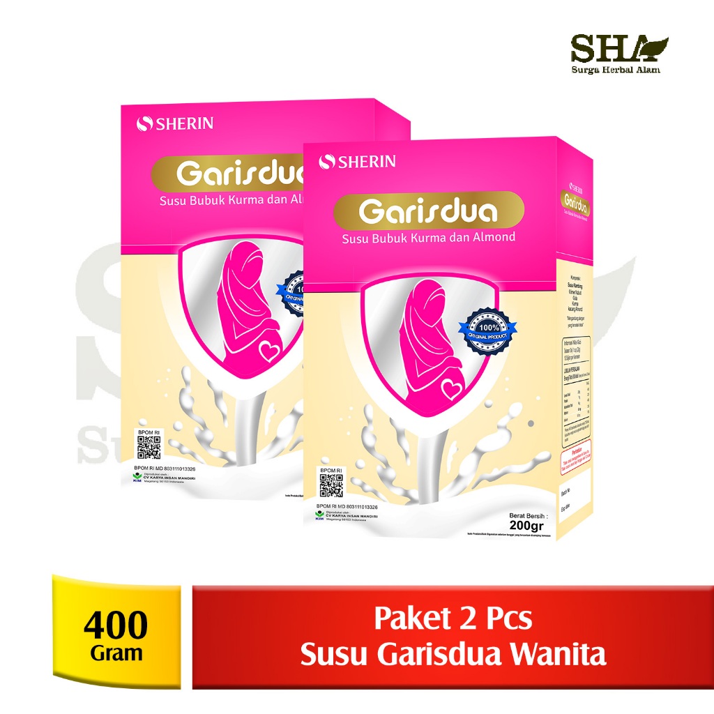 

PROMO BUNDLING PROMIL 2 PCS Susu Garisdua Wanita