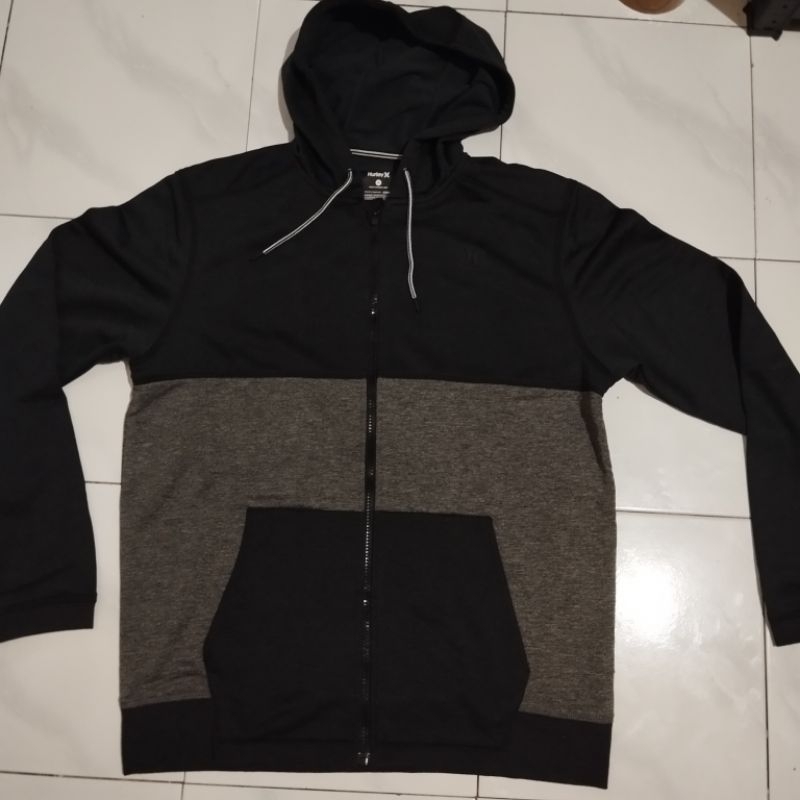 hoodie zipper hurley nike dri-fit original