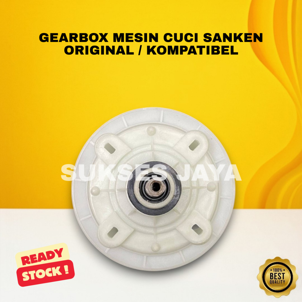GEARBOX MESIN CUCI SANKEN – UNTUK MESIN CUCI 2 TABUNG | SPAREPART ORIGINAL / KOMPATIBEL