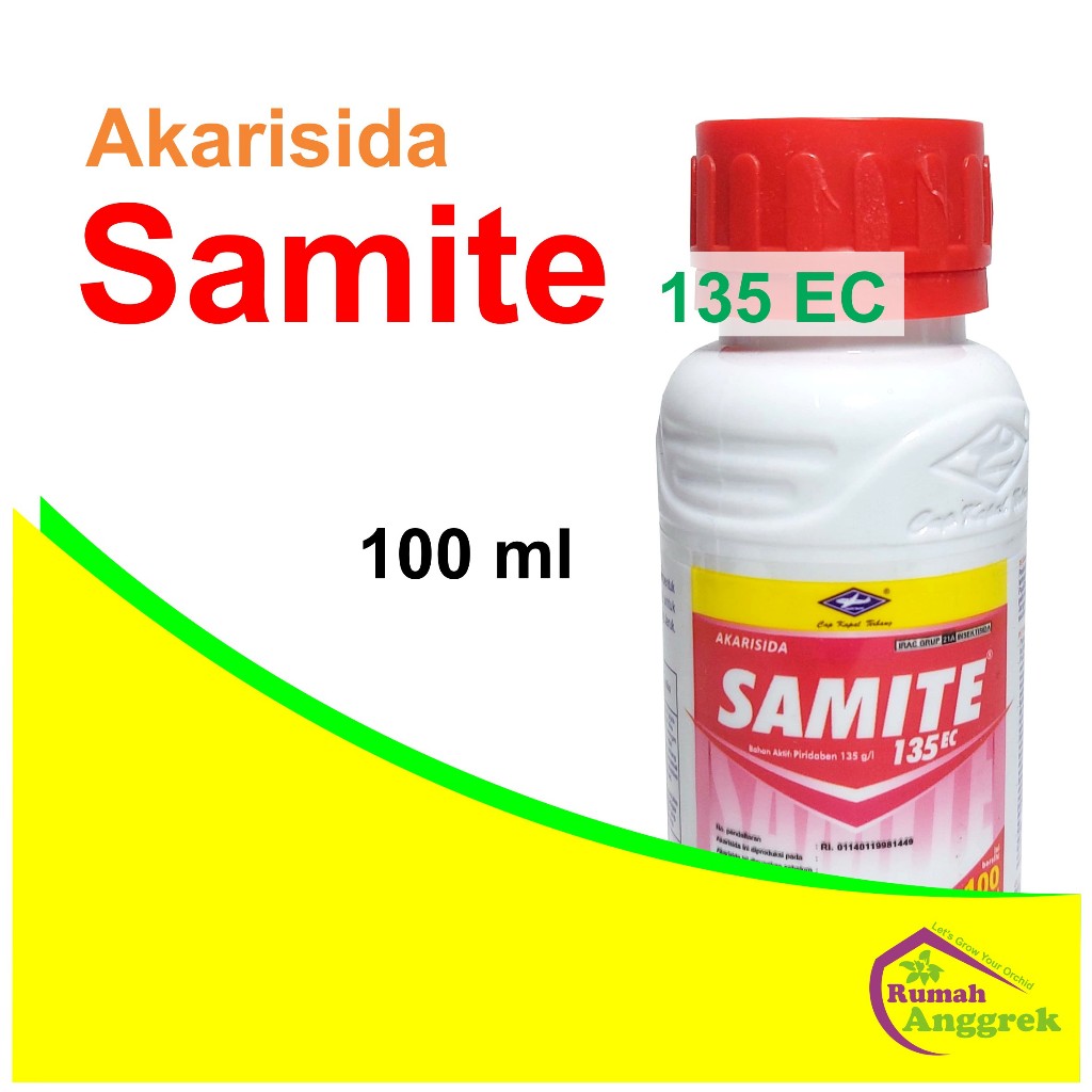 Akarisida Samite 135 EC 100 ml obat hama tungau omite anggrek insectisida insektisida serangga