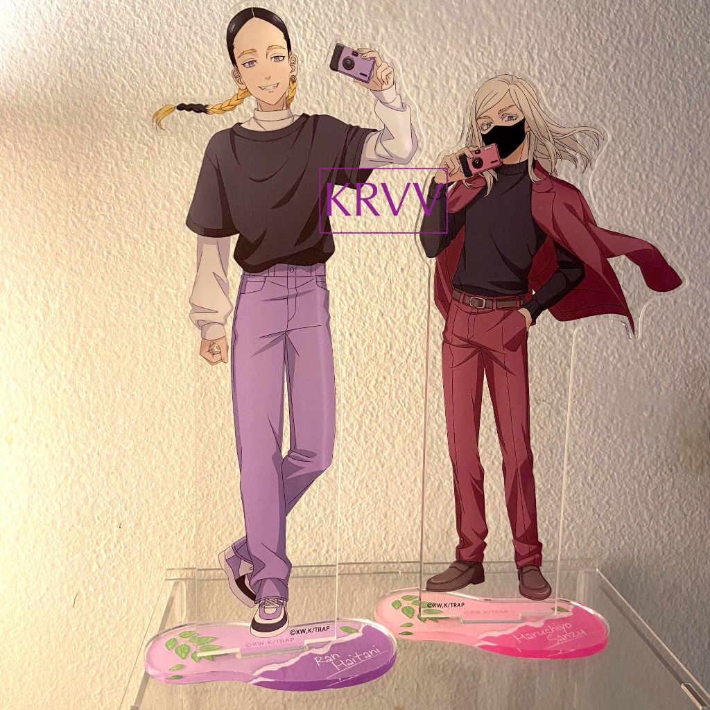 [Bundle] Tokyo Revengers Standee / Acrylic Stand - Ran Haitani & Sanzu Haruchiyo - Camera Walk | Tok