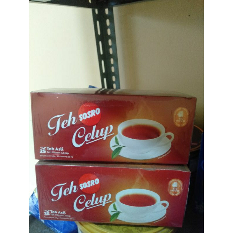 

Teh Celup Sosro Isi 25 kantong