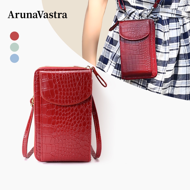 Tas Terbaru]Tas Selempang Wanita Mini Phone Bag Multi-fungsi Tas Handphone Phone Bag Tas Wanita Mult