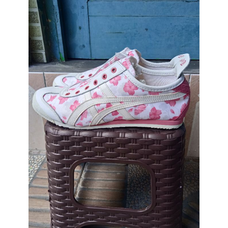 Onitsuka Slip-on Nimbus Pink/White Original