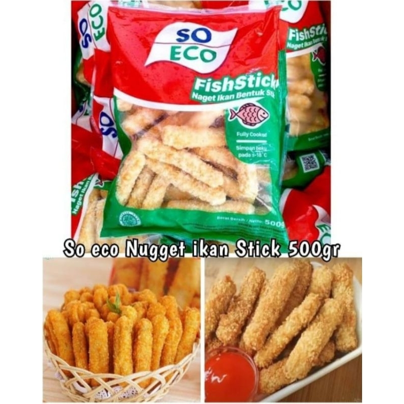 

So Eco Nugget Fish Stick 500 gram