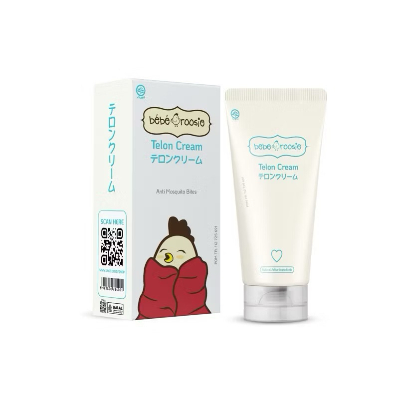 Bebe roosie minyak telon cream/ Bebe Roosie Telon Cream Bugs Repellent
