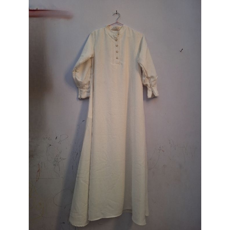 preloved bukan ditsy, AA, tsania dress gamis set khimar  syari ori by salvinahijab