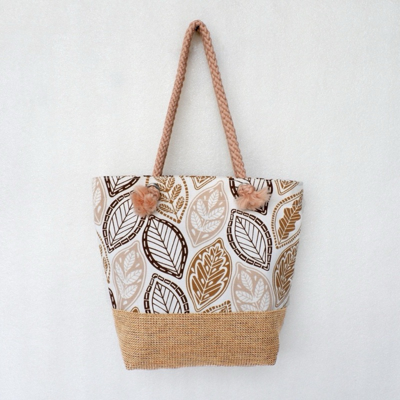 Tas Handbag / Totebag Kanvas Ukuran sedang Totebag Wanita Tali Sumbu Kanvas Premium Terbaru