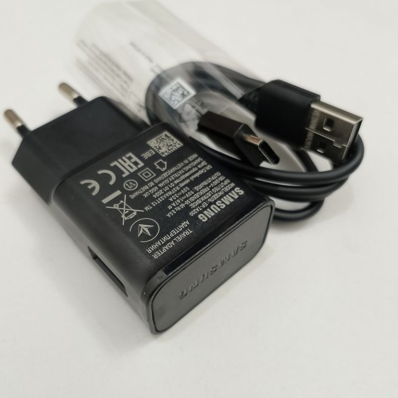 Charger Samsung Original 100% Cabutan Bawaan Hp A11 A12 A13 A15 A20 A21 M20 M30 A30 Fast Charging