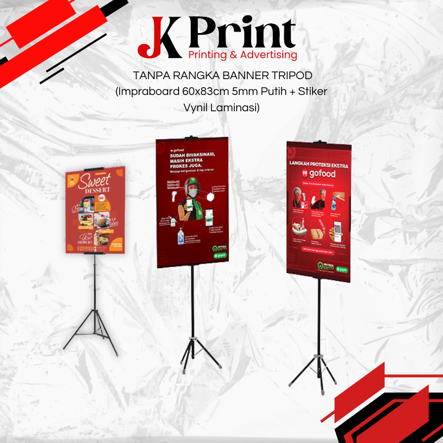 

JELAJAH KARYA - Tripod Banner (Fullset) + Stiker Vinyl + Impraboard