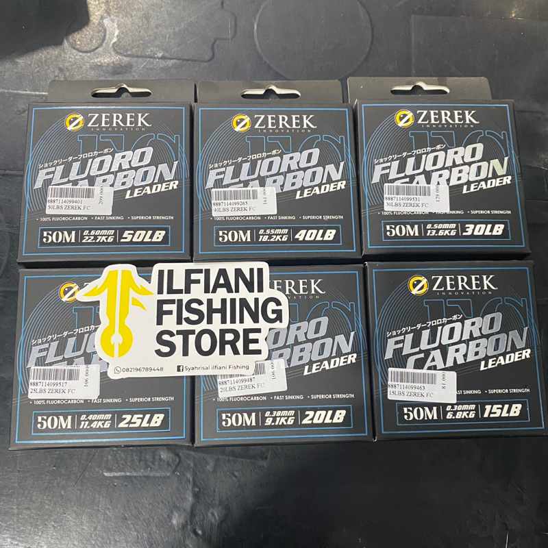 Leader Zerek Innovation Senar Zerek FluoroCarbon Leader