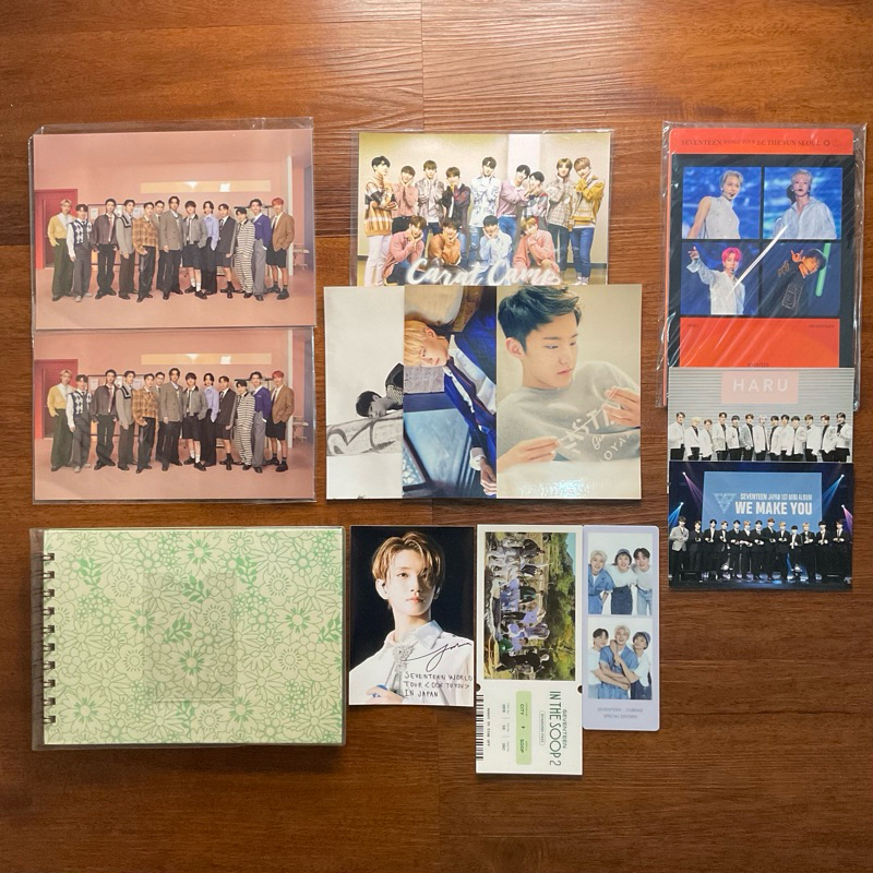 seventeen lawson print we make you happy camp carat haru ode to you oty anniversary exhibition limit