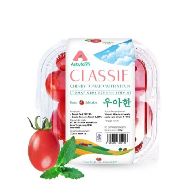 Tomat Ceri Stevia Astyfarm-Manis Alami-fiber,sehat,kualitas premium