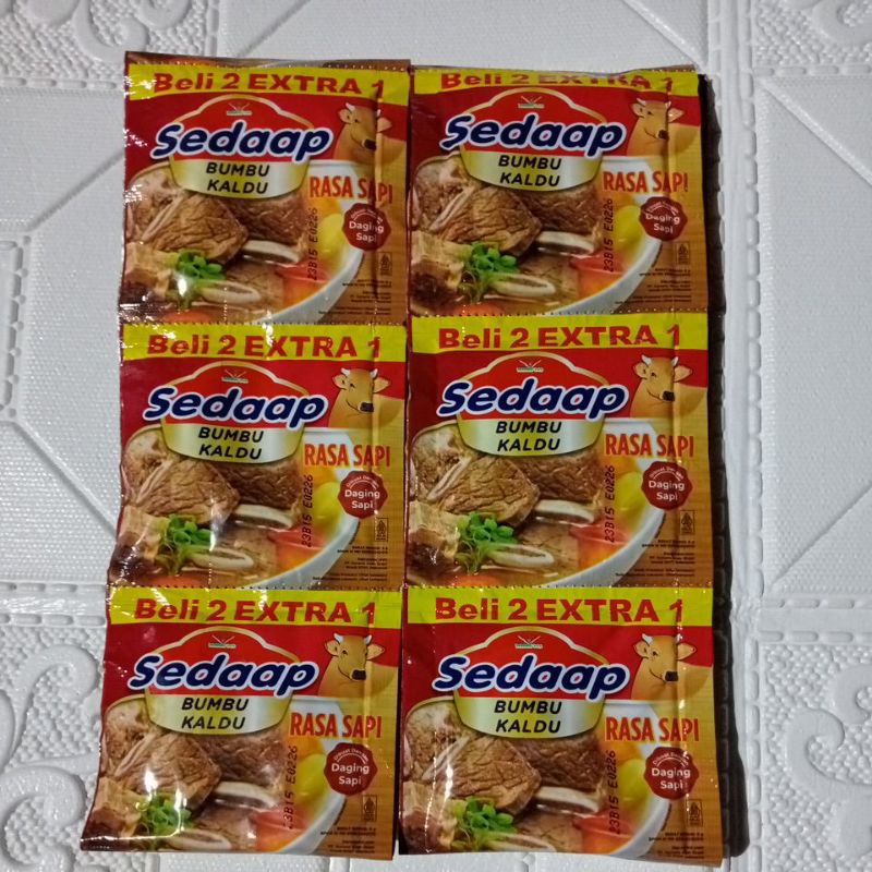 

bumbu kaldu sedap 2 gratis 1
