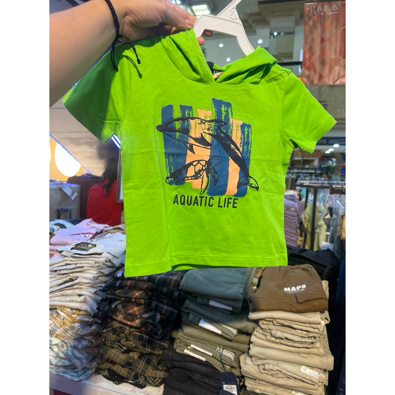 kaos anak laki laki model hoodie baby 1-3tahun by jsp