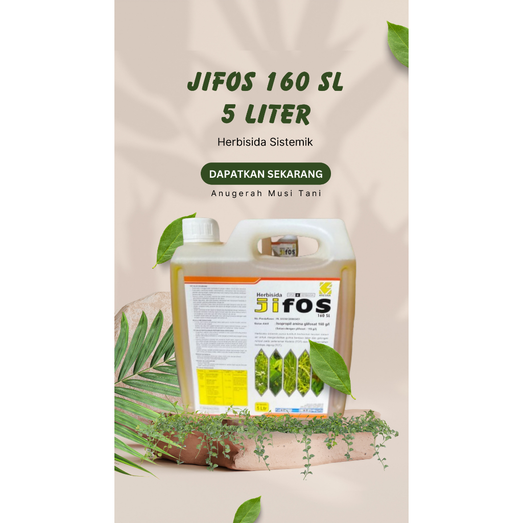 Jifos 160 SL (5 Liter) - Herbisida