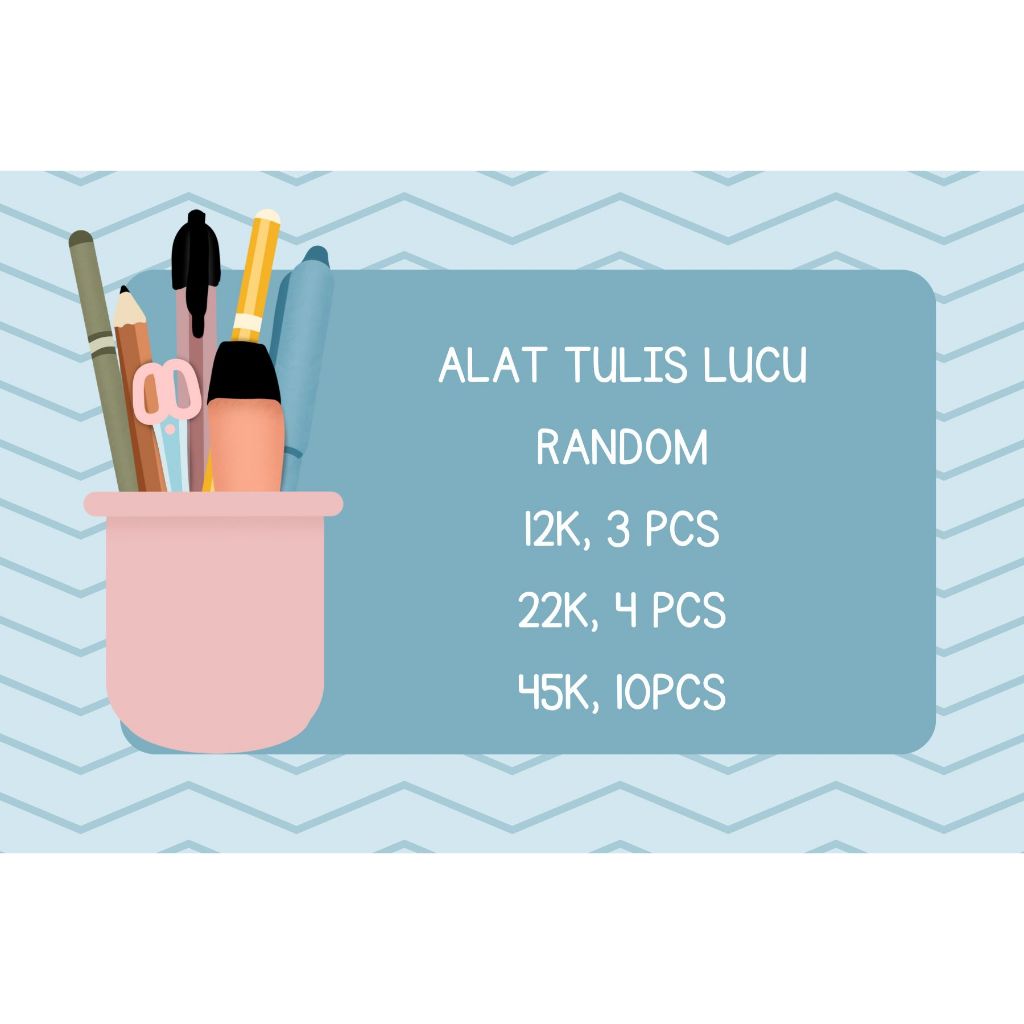 

ALAT TULIS LUCU