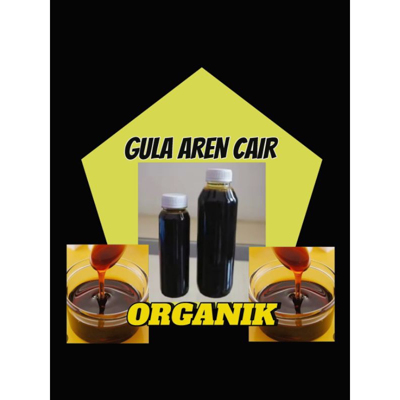

gula aren cair // palm sugar liquid mola 250 ml//gula aren cair murni