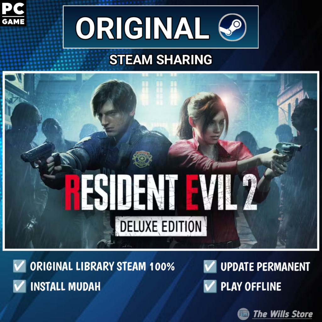 Resident Evil 2 Remake Full DLC (Deluxe Edition) RE 2 Remake GAME SHARING PC ORIGINAL