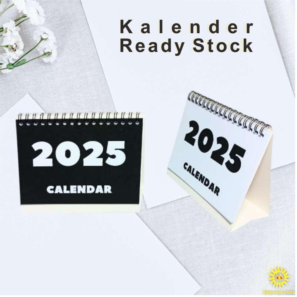 

Kalender 2025 / Kalender 2025 Meja Sekolah Dan Kantor / Kalender A6 Spiral