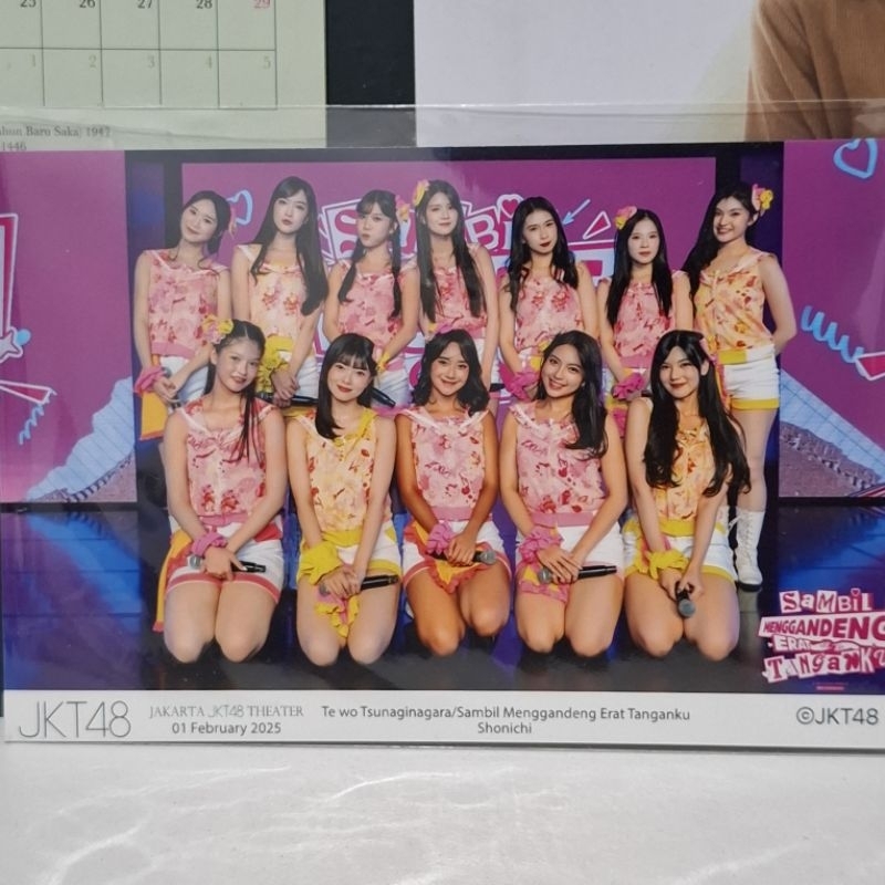 PHOTO GROUP TWT JKT48 show 2 formal pose