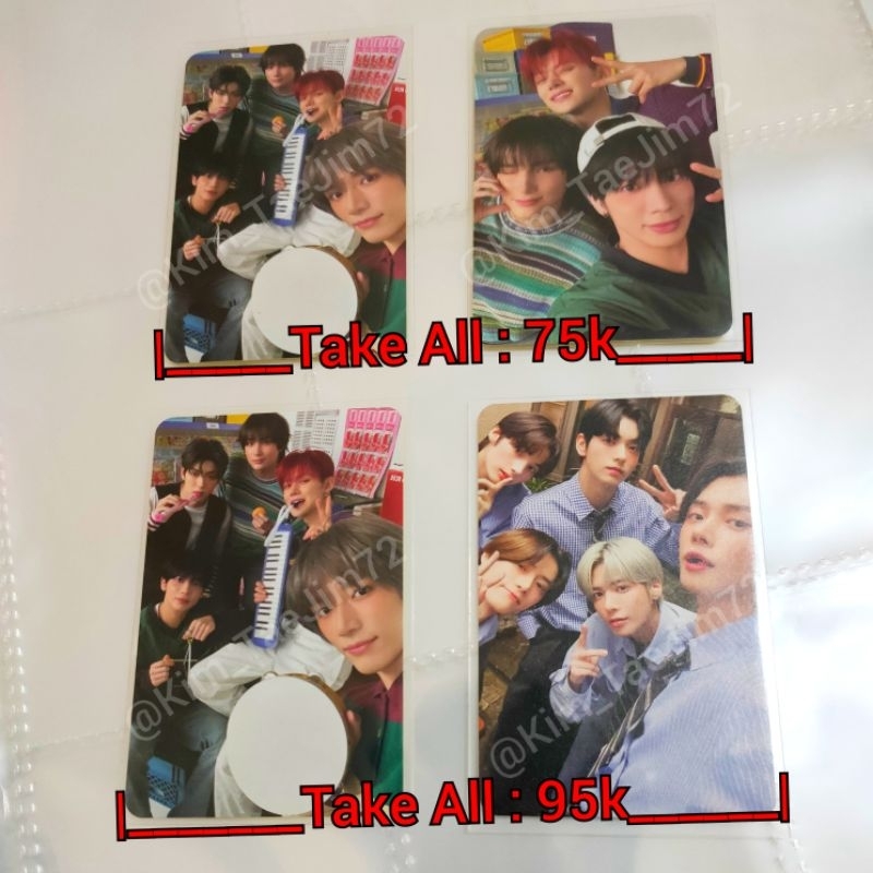 TXT Official Photo Card OT5/Unit Deco Kit 2025 & Seasons of TXT: YOUTH