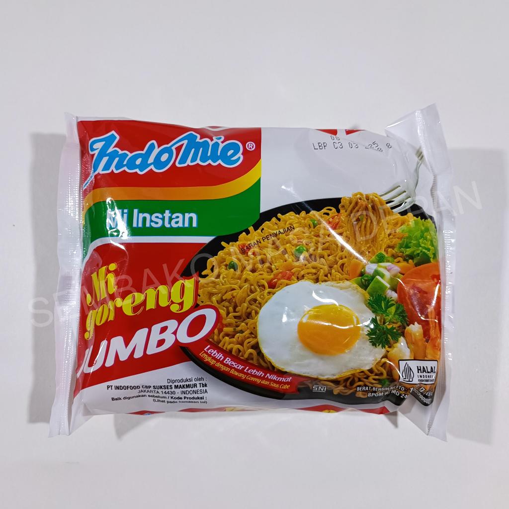 

[5 Bungkus] Indomie Mi Instan Mi Goreng JUMBO