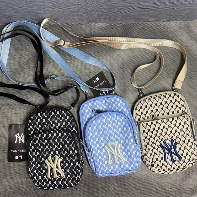 TAS POCKET MLB NY MONOGRAM KUALITAS PREMIUM