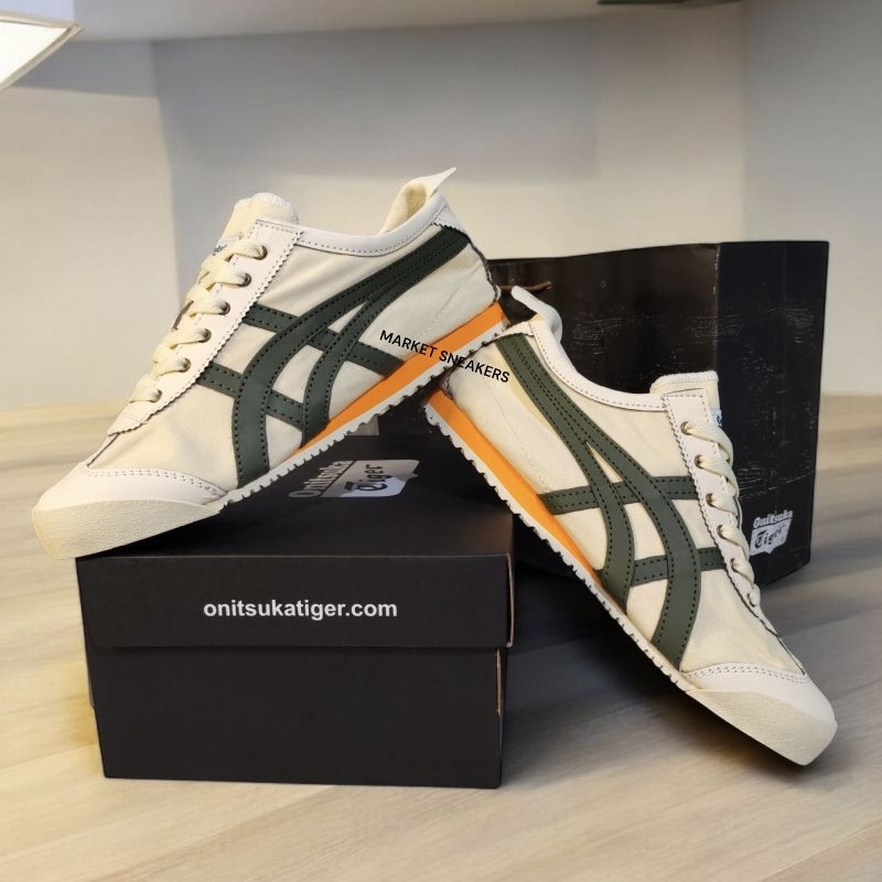 Sepatu Sneakers Wanita Cream Army Orange Limited Edition Sepatu Sneakers Wanita