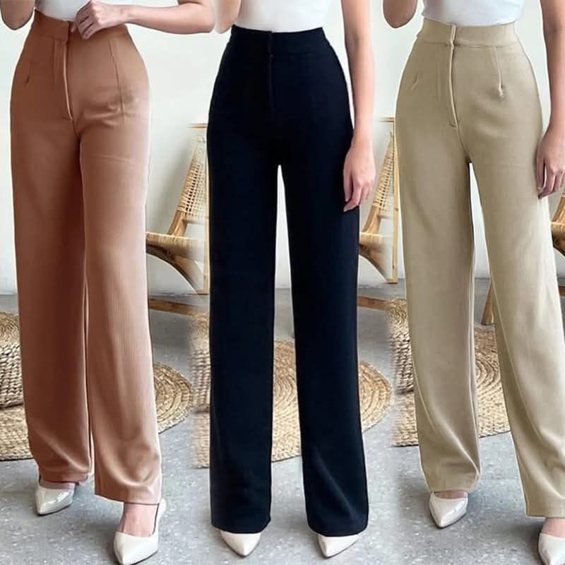 COZIE PANTS - Celana Kulot Losse Pants Cozie Highwaist