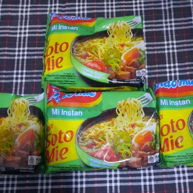 

indomie/mie instan rasa soto