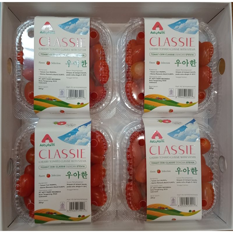 Tomat Ceri Stevia Astyfarm-Manis Alami,Sehat,Kualitas premium