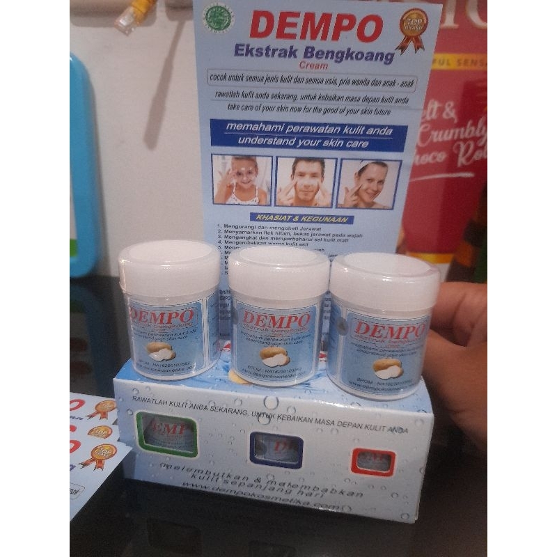 Dempo cream sari bengkoang 3botol