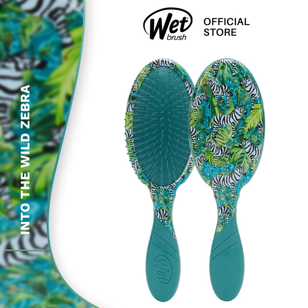 The Wet Brush Into The Wild Zebra