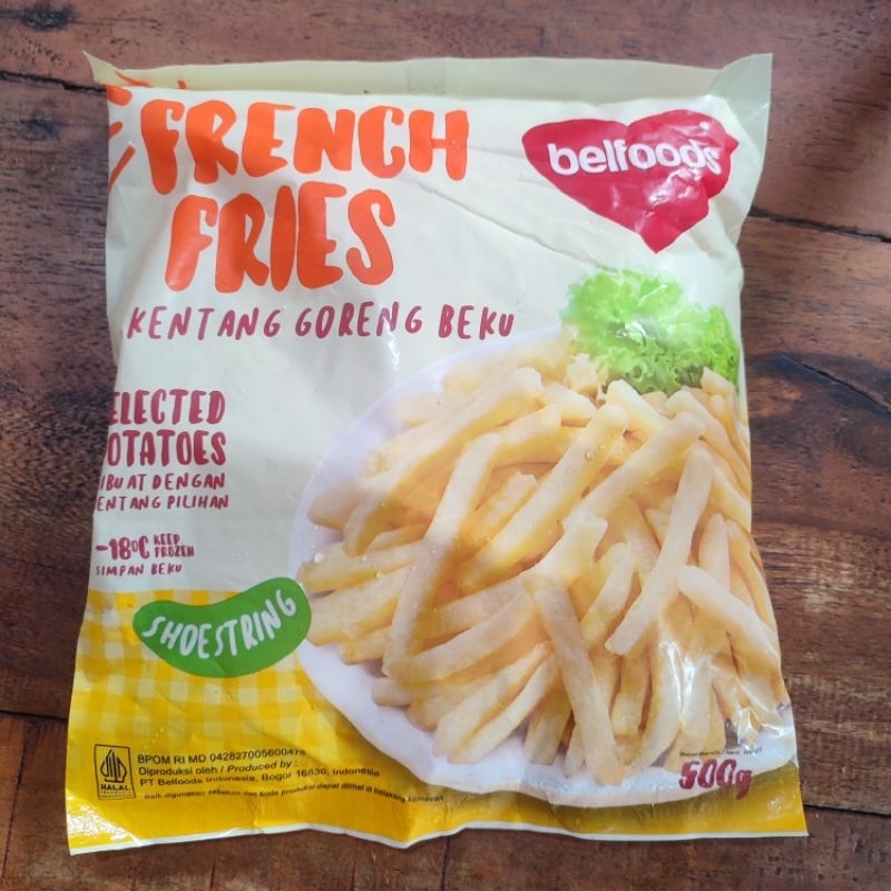 

kentang French fries Frozen belfood 500gr
