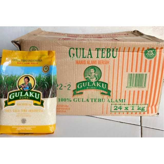 

Gulaku kuning 1 dus/Gulaku 1kg dus isi 24 pcs/Gulaku kuning premium 1 kg *24 pcs