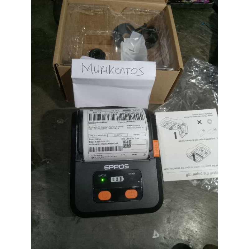 printer bluetooth eppos EPX806B 80mm cetak resi shope