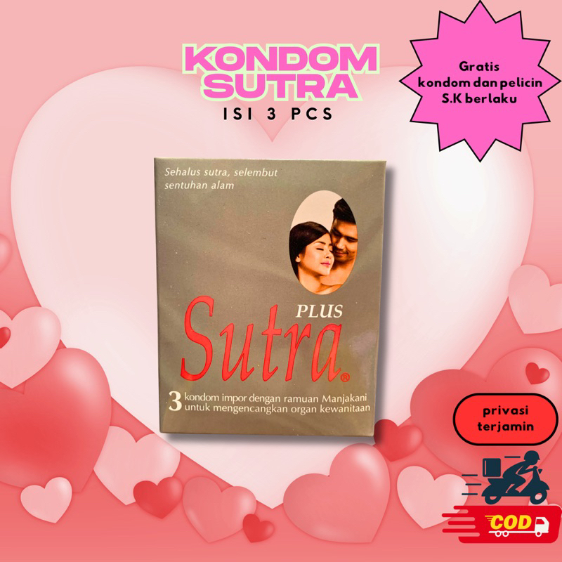 Brainnn Kondom Sutra 1 Box Isi 3 ( Privasi Terjamin )