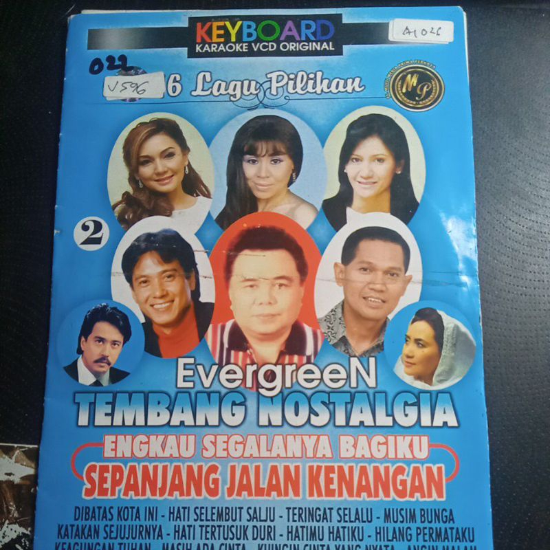 VCD EVERGREEN TEMBANG NOSTALGIA CC0022