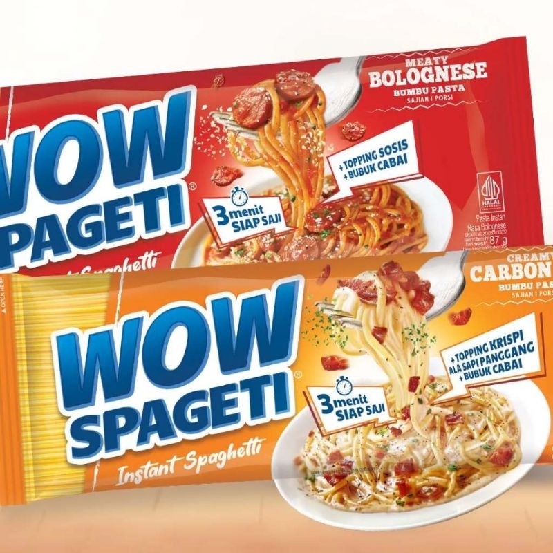 

Mie Spageti Instan Wow Spageti Viral Aneka Rasa