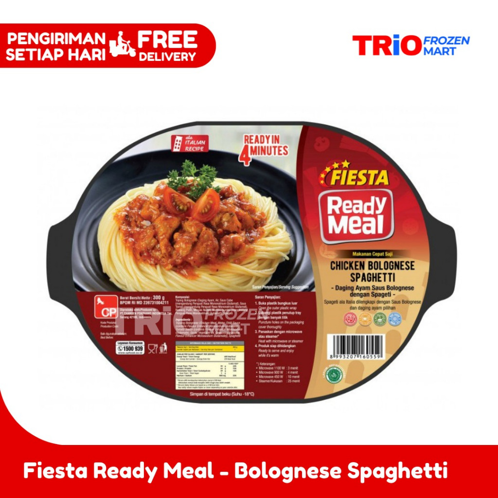 

Fiesta Ready Meal Spaghetti Chicken Bolognese