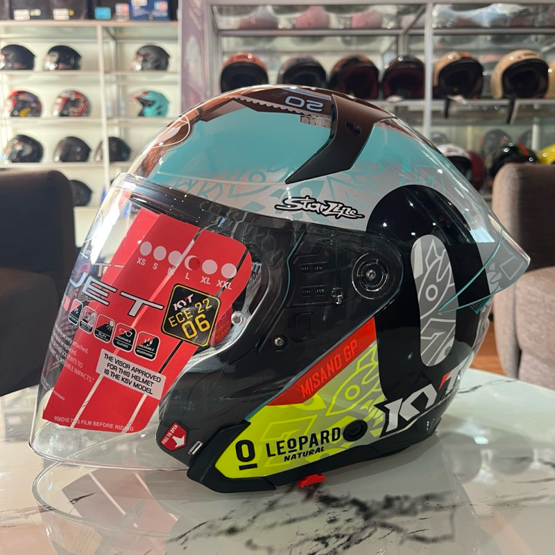Helm KYT TTR Jet Misano 2020