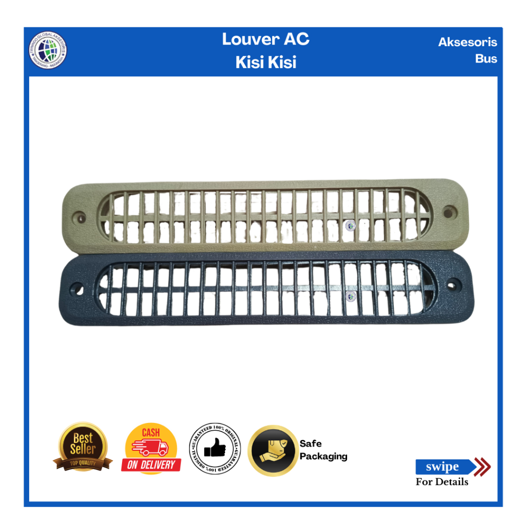 Louver AC Kisi-Kisi/Kici AC Bus Elf/Blower AC Kendaraan