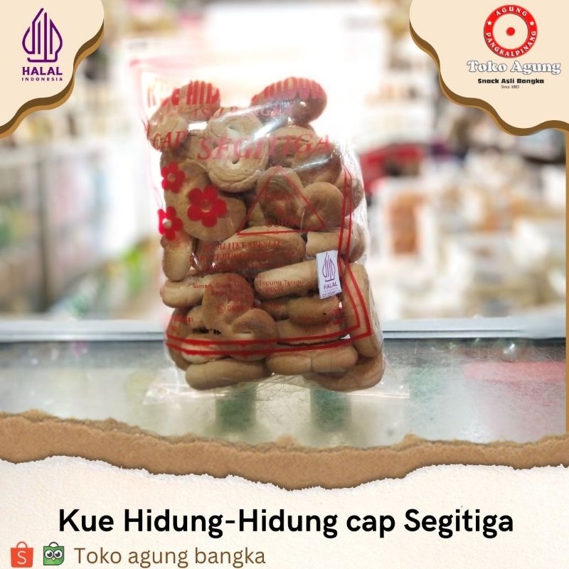 

kue hidung hidung Bangka cap segitiga