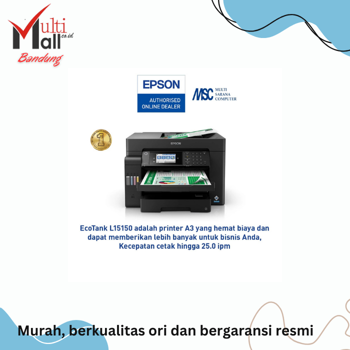 EPSON Printer L15150 L-15150 L 15150 A3 Duplex Pigment Print Scan Copy Fax