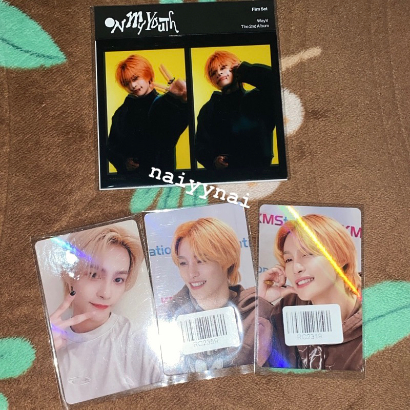 film set yangyang wayv on my youth • fansign fs golden age kmstation nct wayv yangyang